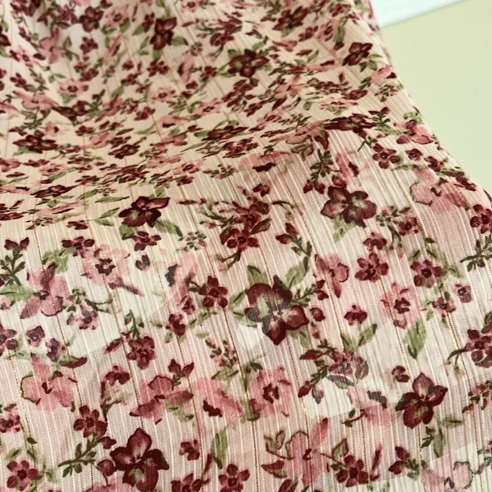 Torrid Sheer Peasant Blouse - Picture 7 of 7